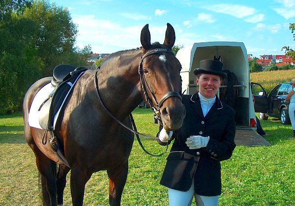 Carmelita beim Turnier