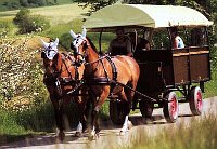 Planwagen-Ausfahrt